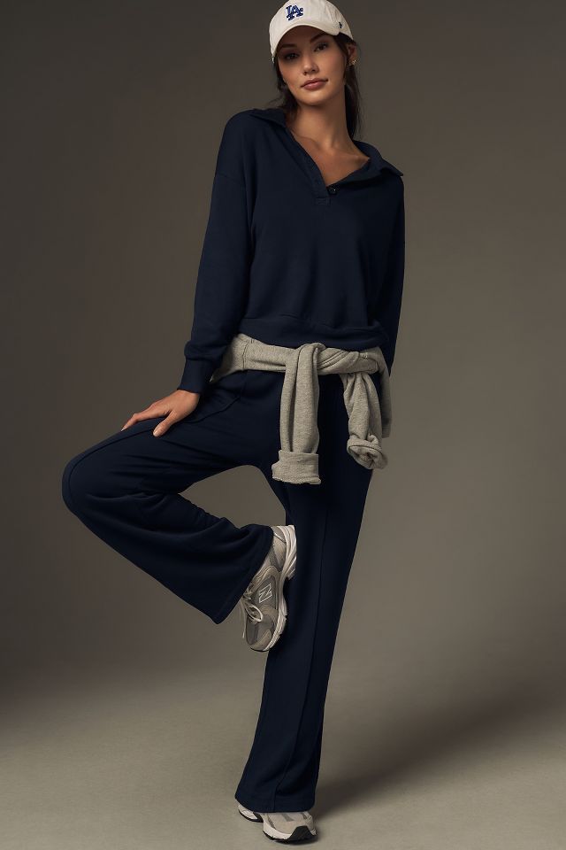 Stateside Fleece Wide Leg Pants Anthropologie