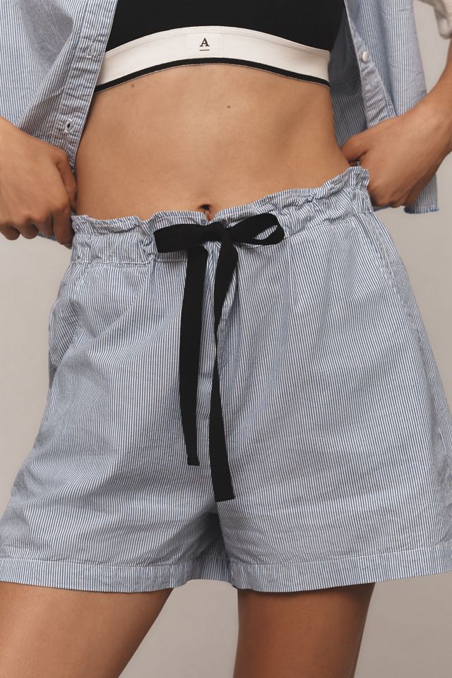 Stateside Pull-On Paperbag Shorts #1
