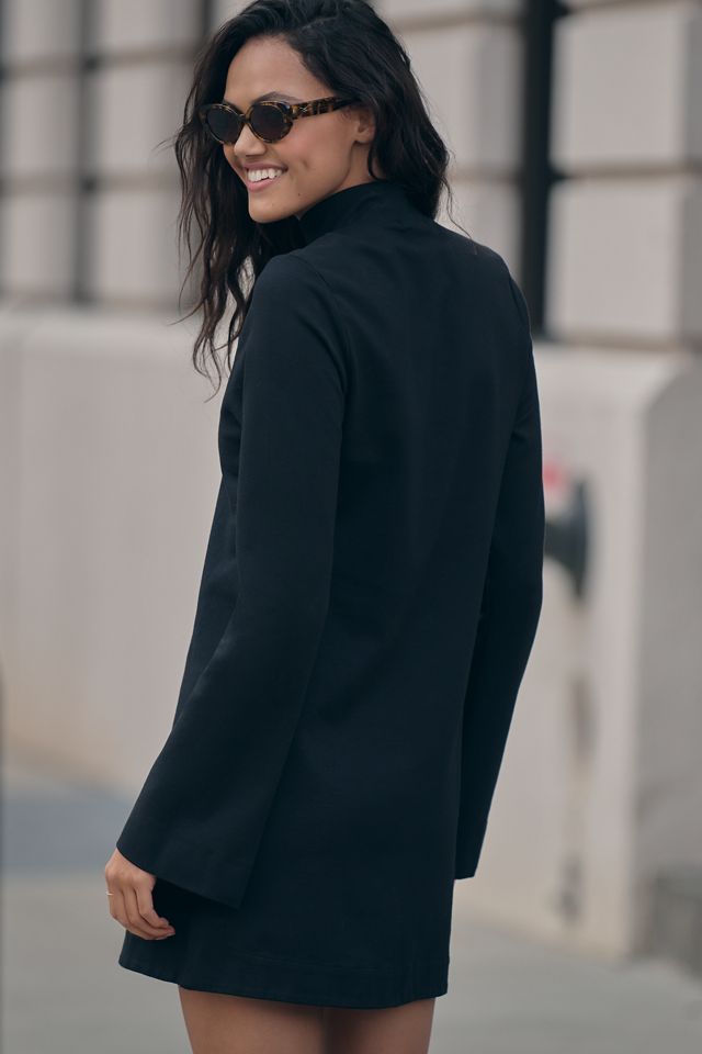 Stateside Ponte Long-Sleeve Mini Dress #1