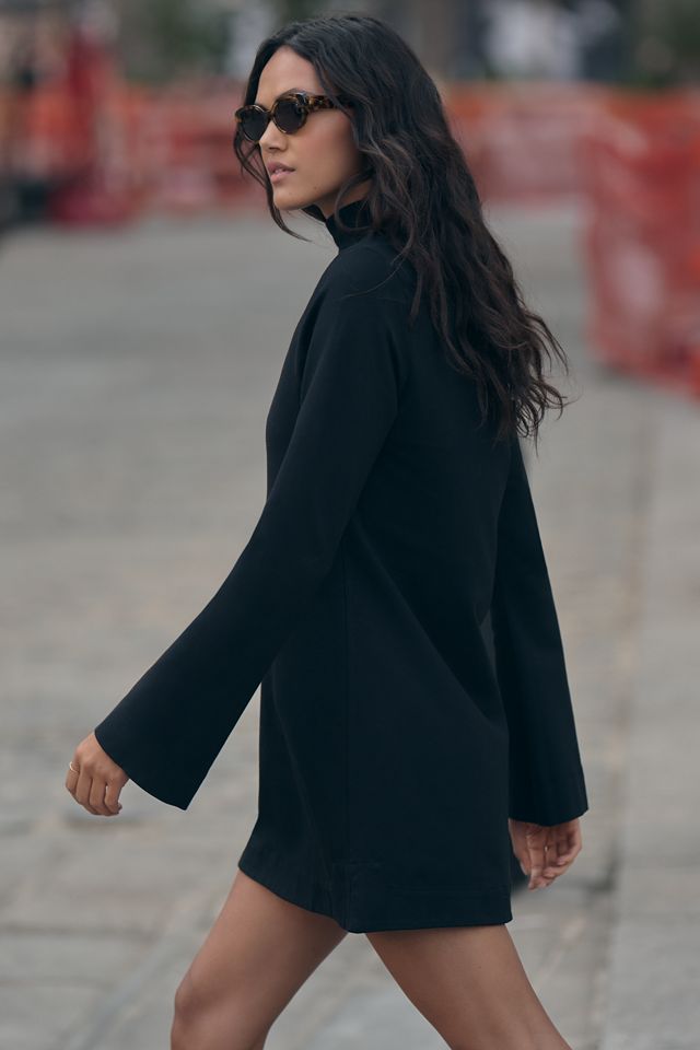 Stateside Ponte Long-Sleeve Mini Dress #3