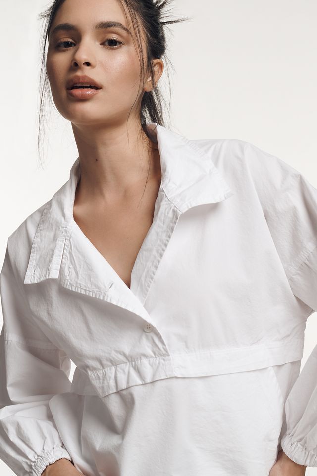 Stateside Poplin Anorak Blouse #2