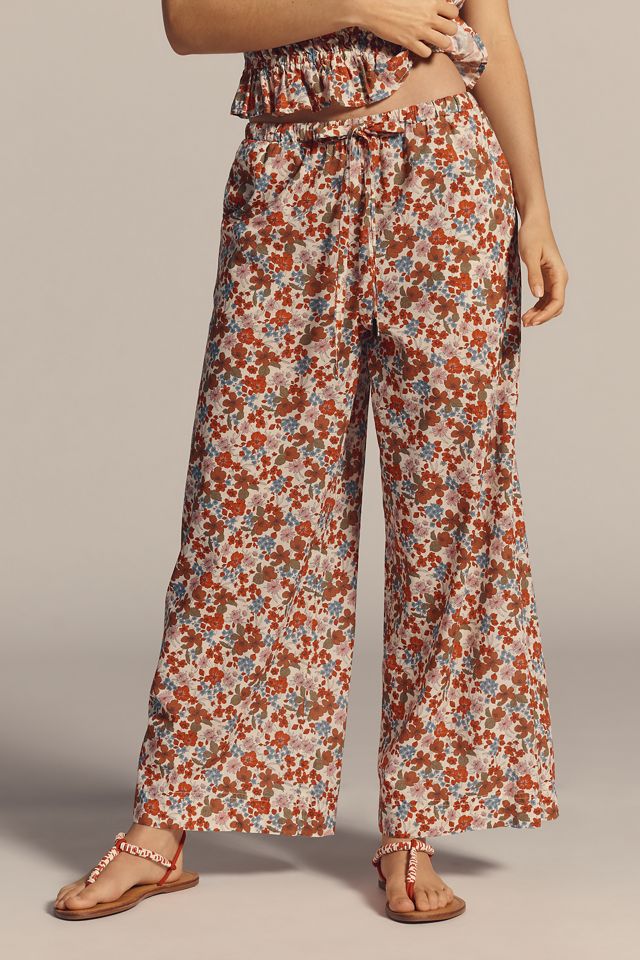 Stateside Desert Floral Cotton Tube Top #1