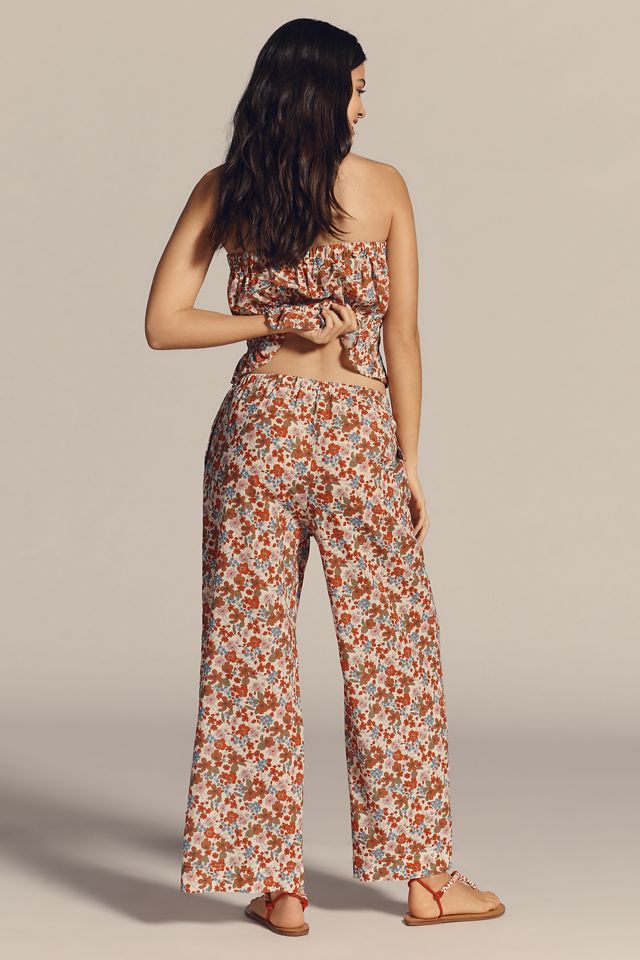 Stateside Desert Floral Cotton Tube Top #2