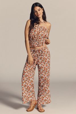 Stateside Desert Floral Cotton Tube Top