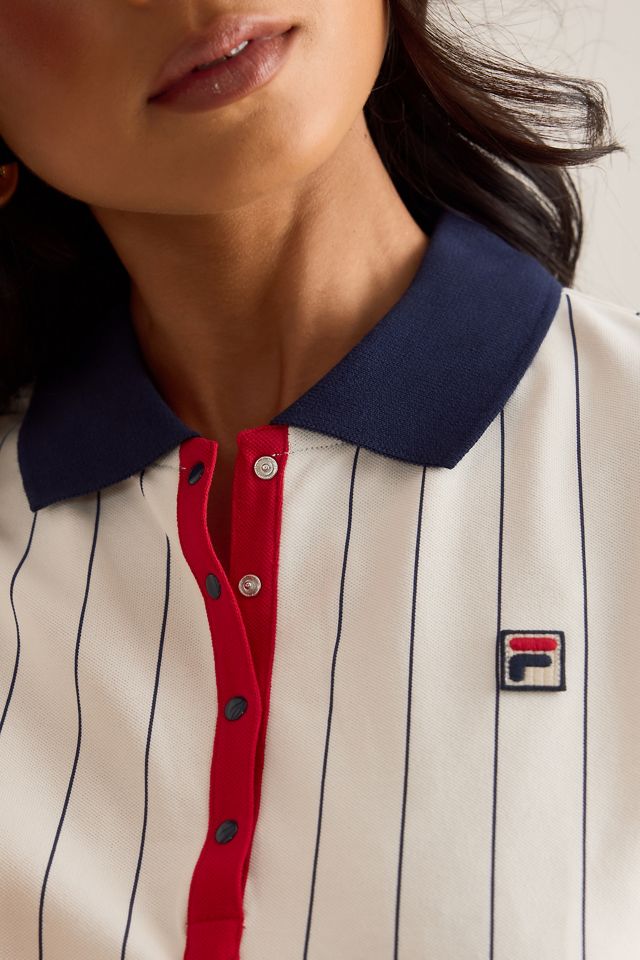 FILA Bai Stripe Polo Shirt #5