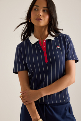 FILA Bai Stripe Polo Shirt