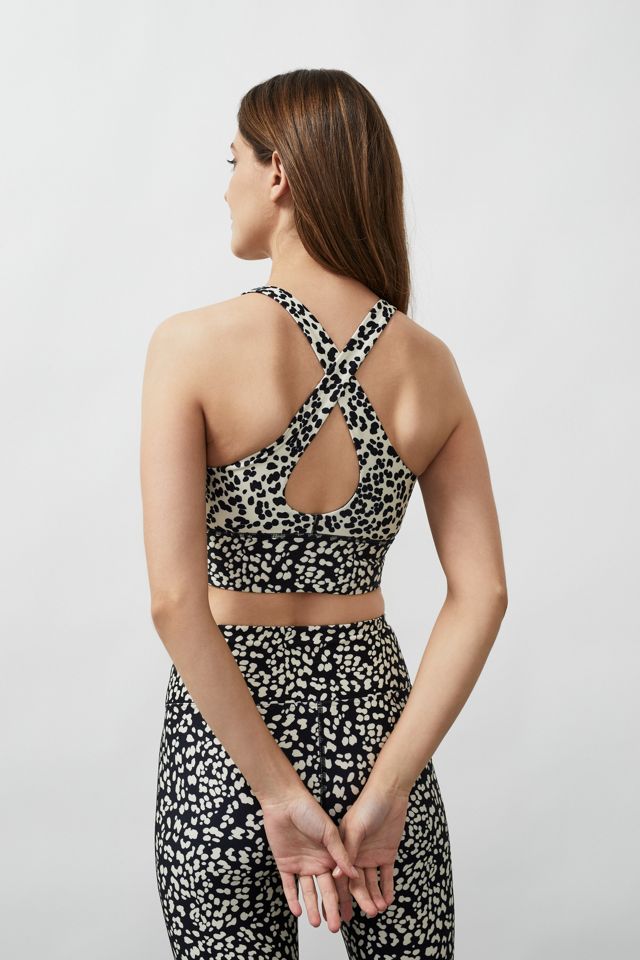 Sujetador Deportivo Kachel Estampado de Leopardo #1