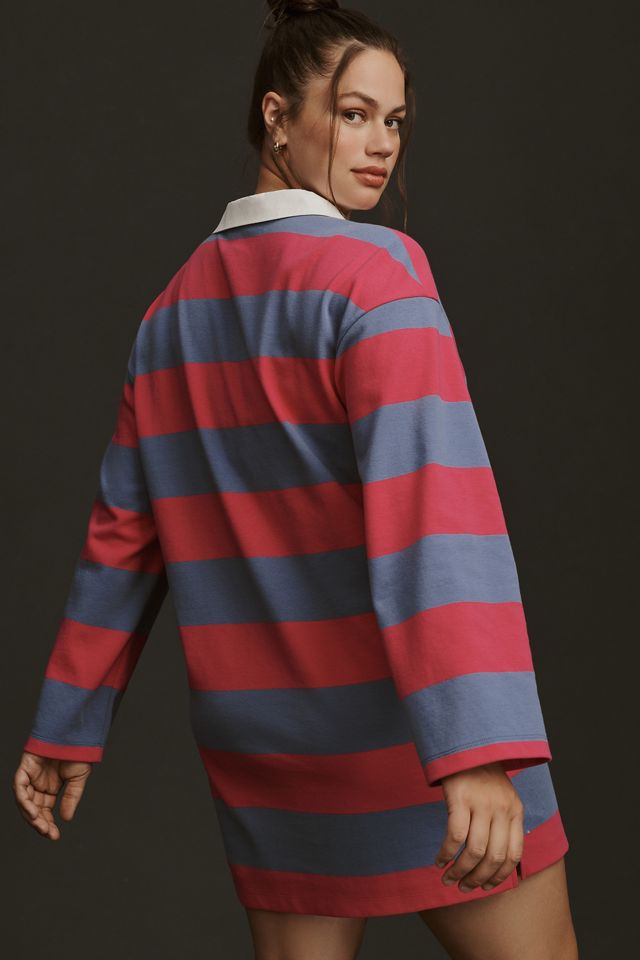 DOLAN Long-Sleeve Rugby Mini Dress #8