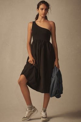 Nation Los Angeles Connie One-Shoulder Midi Dress