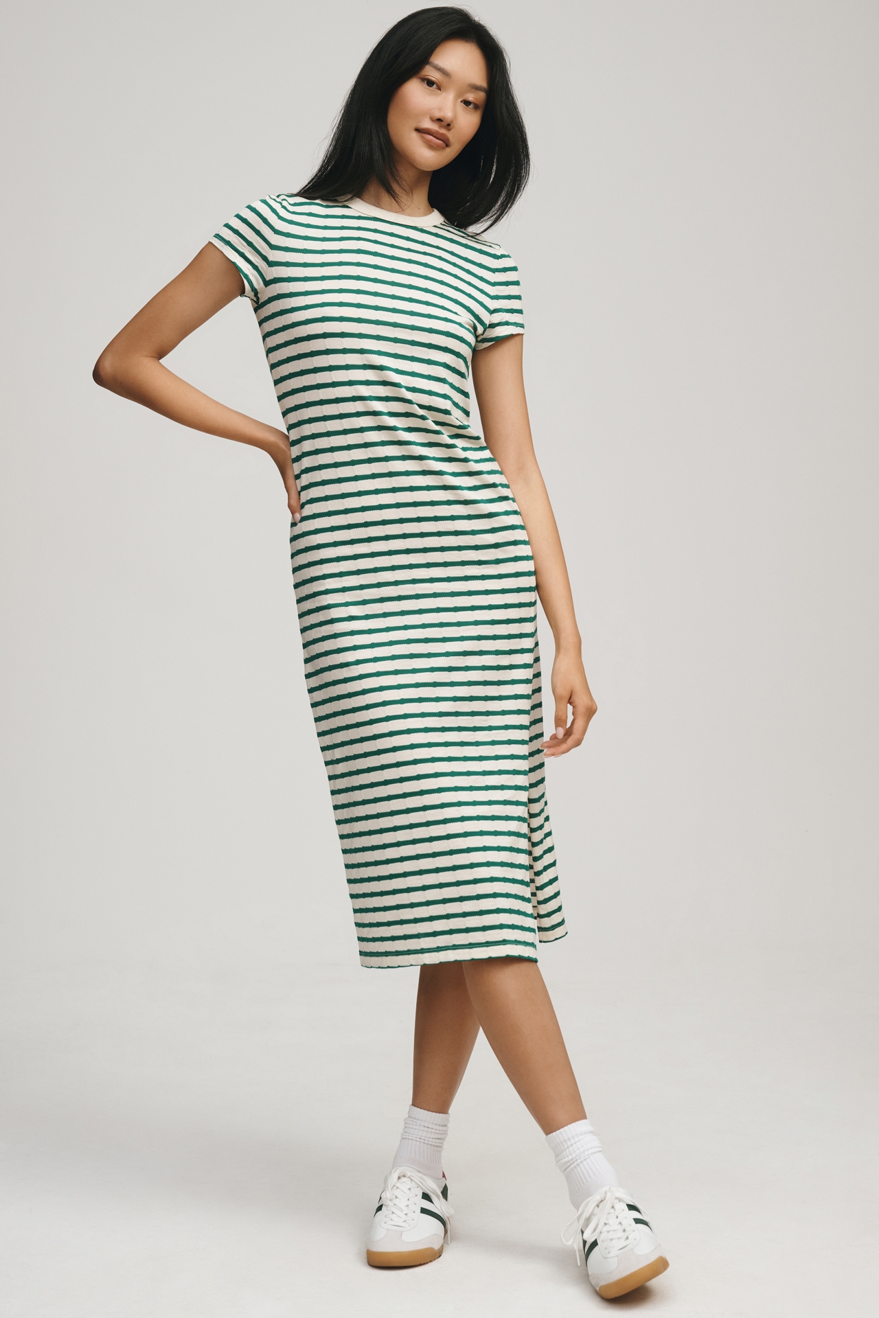 Nation LTD Short-Sleeve Ingrid T-Shirt Midi Dress