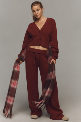 NATION LTD RACHELLE RIBBED KNIT PANTS 