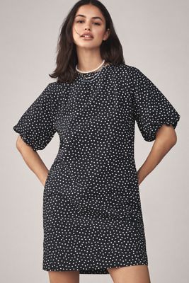 Nation Los Angeles Minnie Short-Sleeve Mini Dress