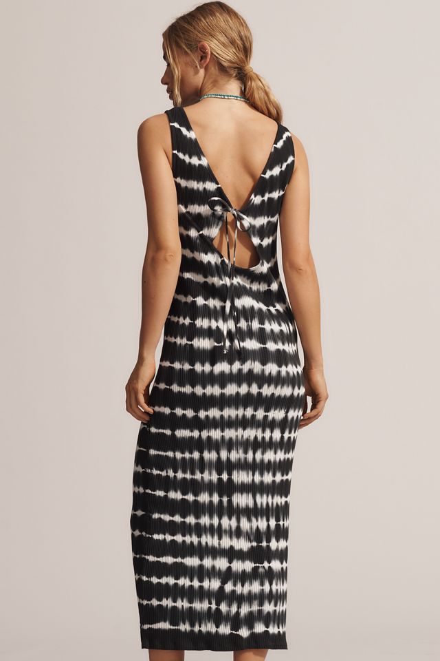 Nation Los Angeles Christy Sleeveless Tie-Dye Midi Dress #1