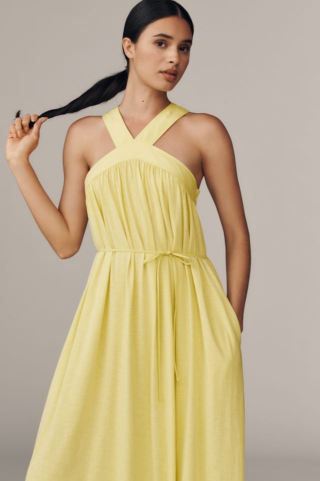 Nation Los Angeles Brielle Halter Maxi Dress #1