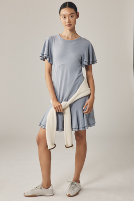 Nation Los Angeles Lizzy Short-sleeve Mini Dress