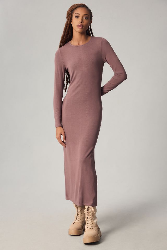 Long sleeve bodycon on sale maxi