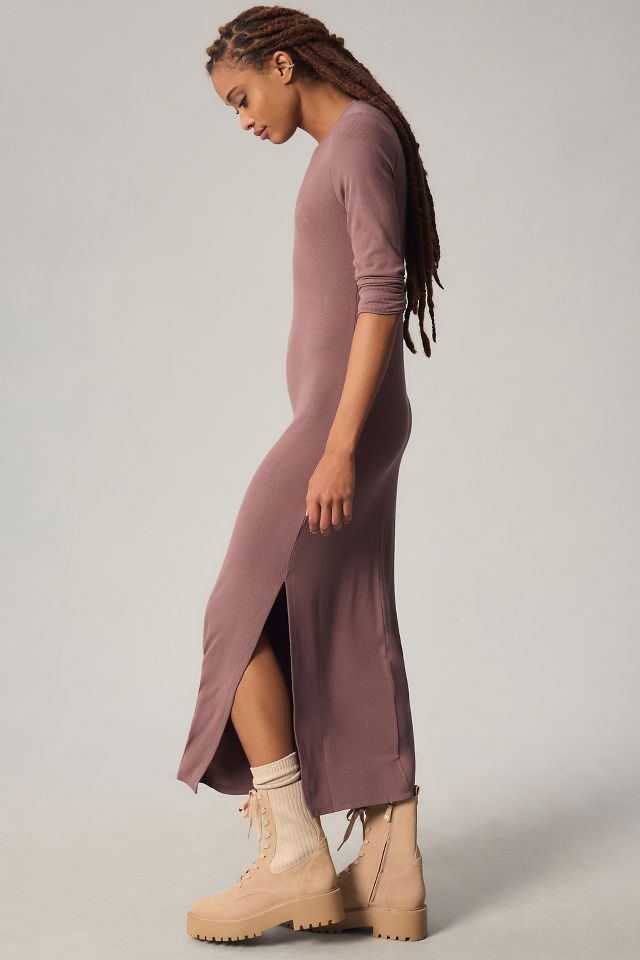 Long sleeve bodycon sales maxi