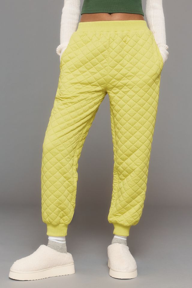 QUILTED SWEATPANTS