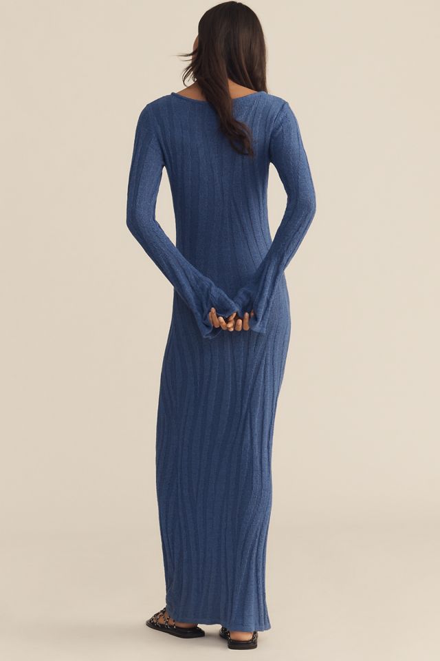 Sunday in Brooklyn Cutout Long-Sleeve Midi Sweater Dress #2