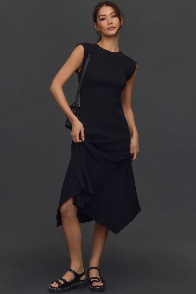 Anthropologie little cheap black dress