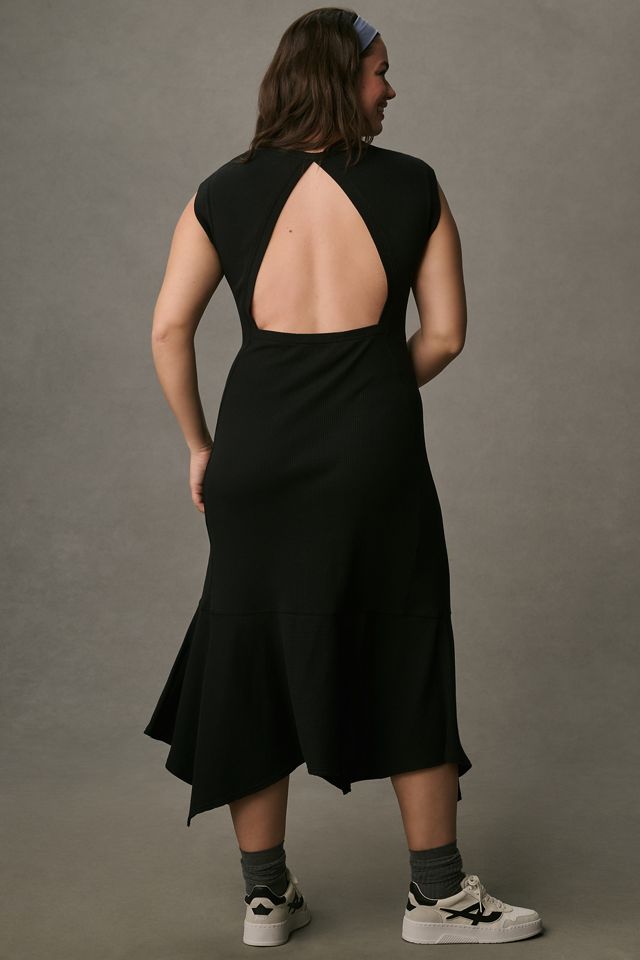 Daily Practice by Anthropologie Highline Short-Sleeve Maxi Dress #5