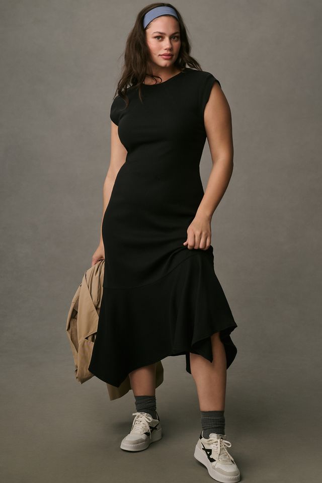 Daily Practice by Anthropologie Highline Short-Sleeve Maxi Dress #4
