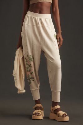 Shop Daily Practice By Anthropologie Relaxed Joggers Pants In Multicolor