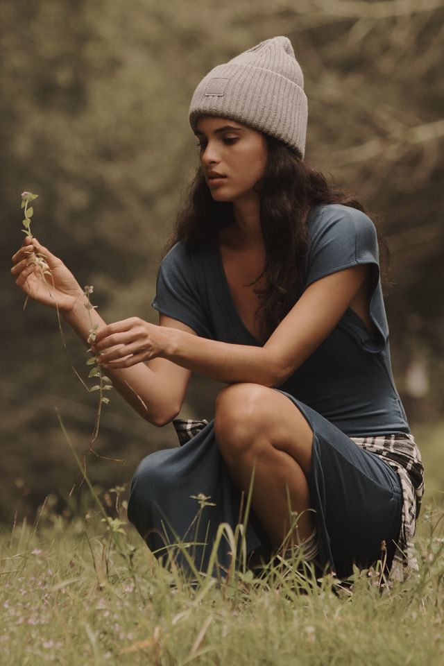 Daily Practice by Anthropologie V-Neck Midi Dress #3
