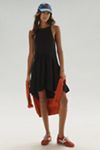 Daily Practice Sleeveless Flounce Drop-Waist Mini Dress