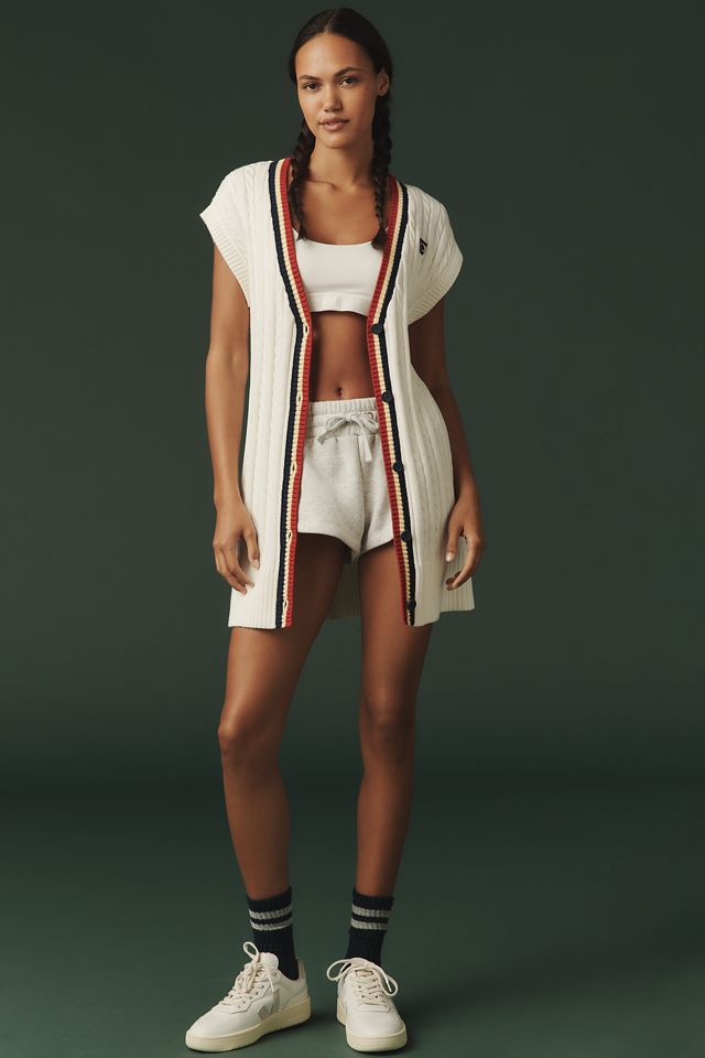 Tretorn x Anthropologie Longline Short-Sleeve Cardigan #1