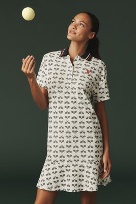 Tretorn x Anthropologie Flare Polo Mini Dress