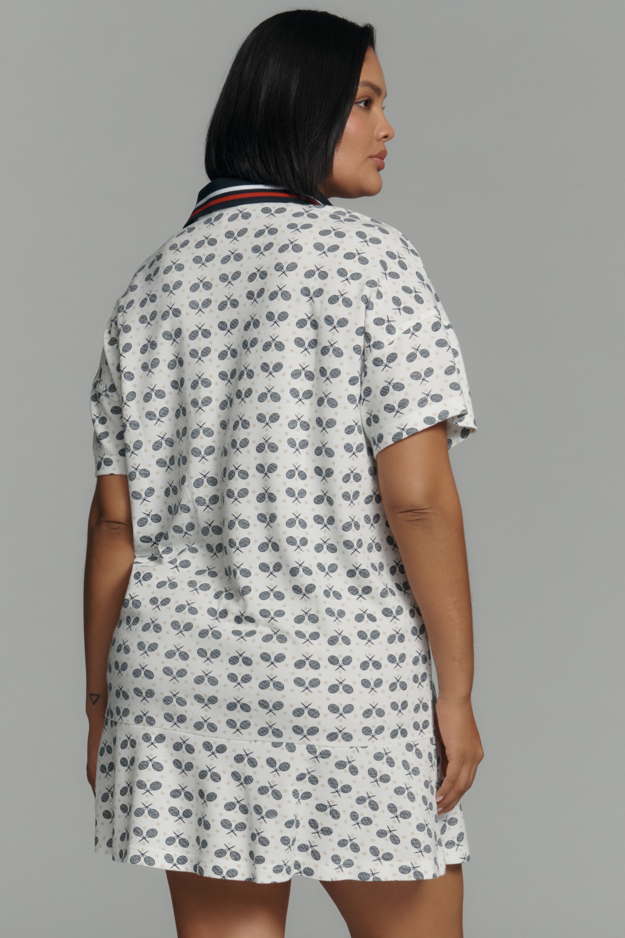 Tretorn x Anthropologie Flare Polo Mini Dress