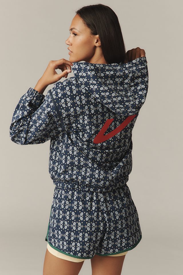 Tretorn x Anthropologie Printed Zip-Up Hoodie #1