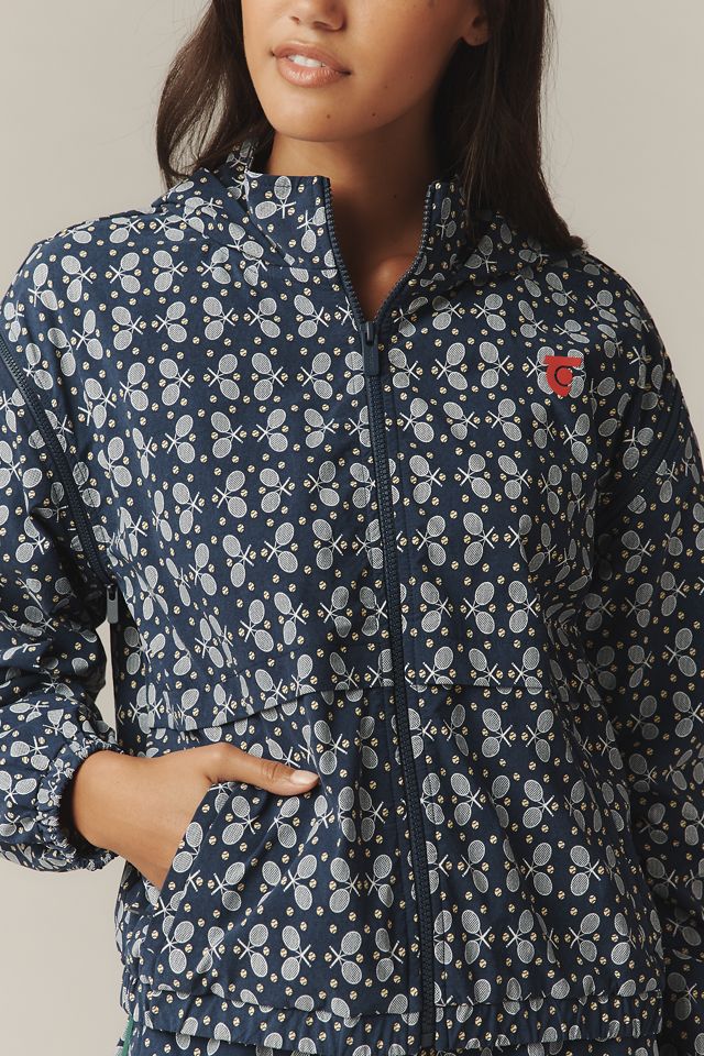 Tretorn x Anthropologie Printed Zip-Up Hoodie #3