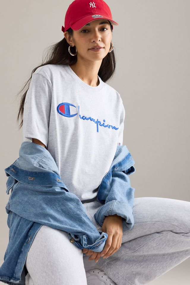 Champion Embroidered Script Logo T-Shirt  #2