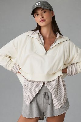 Anthropologie alaskan half outlet zip