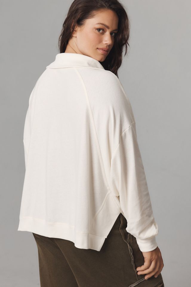 Daily Practice by Anthropologie Half-Zip Pullover #5
