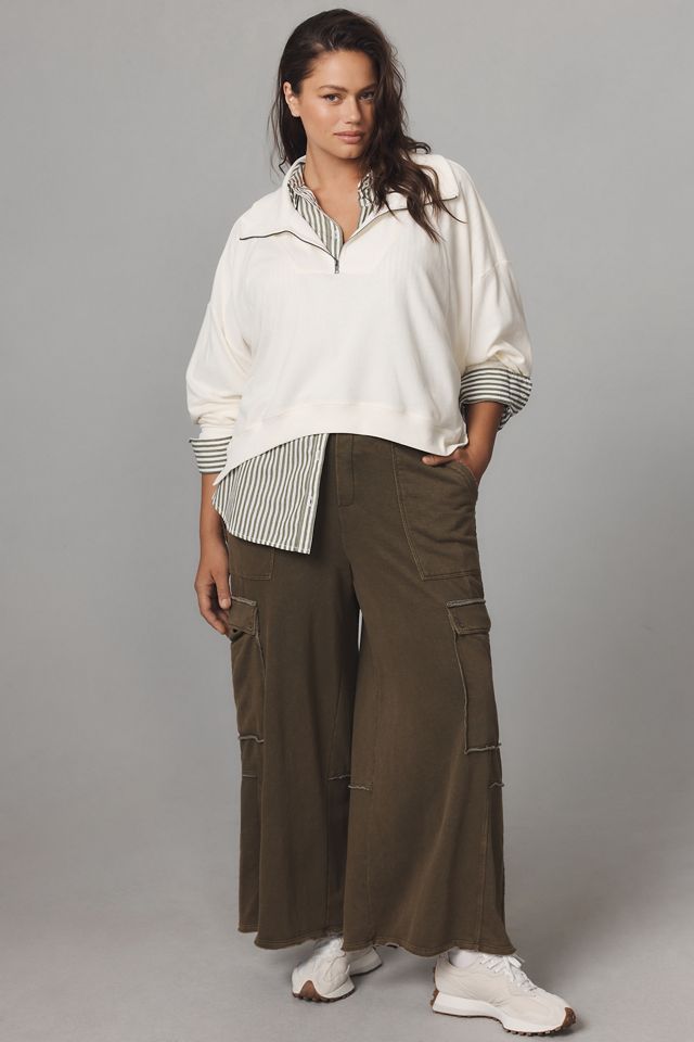 Daily Practice by Anthropologie Half-Zip Pullover #7