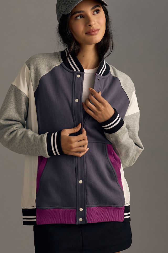 Purple Womens Varsity Jacket