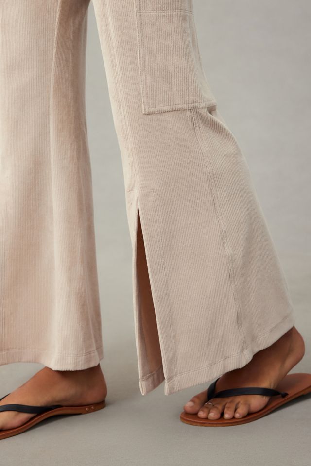 Daily Practice by Anthropologie Drawstring Flare Pants #2