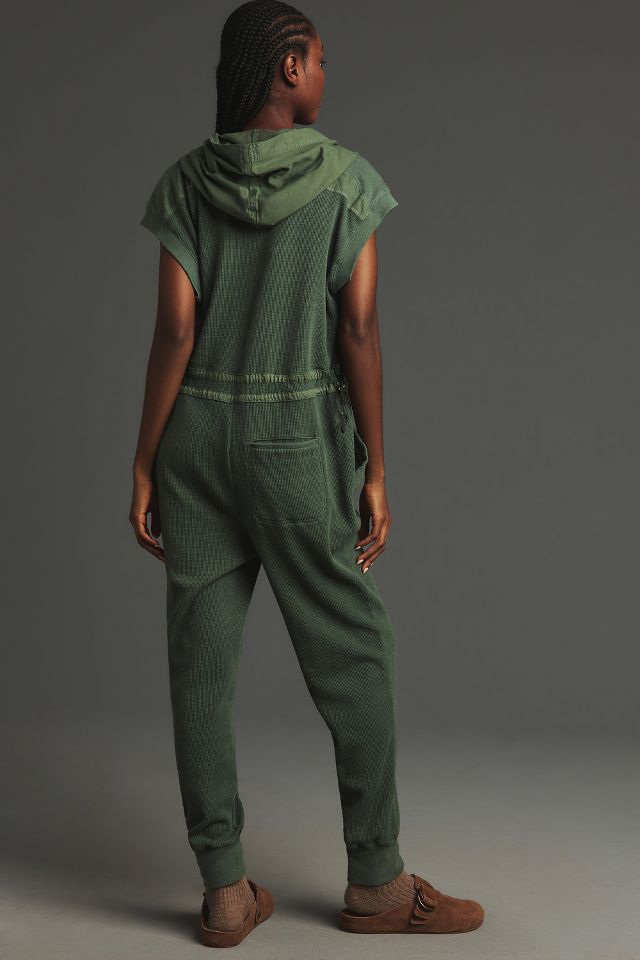 Daily Practice by Anthropologie Vapor Waffle Jumpsuit