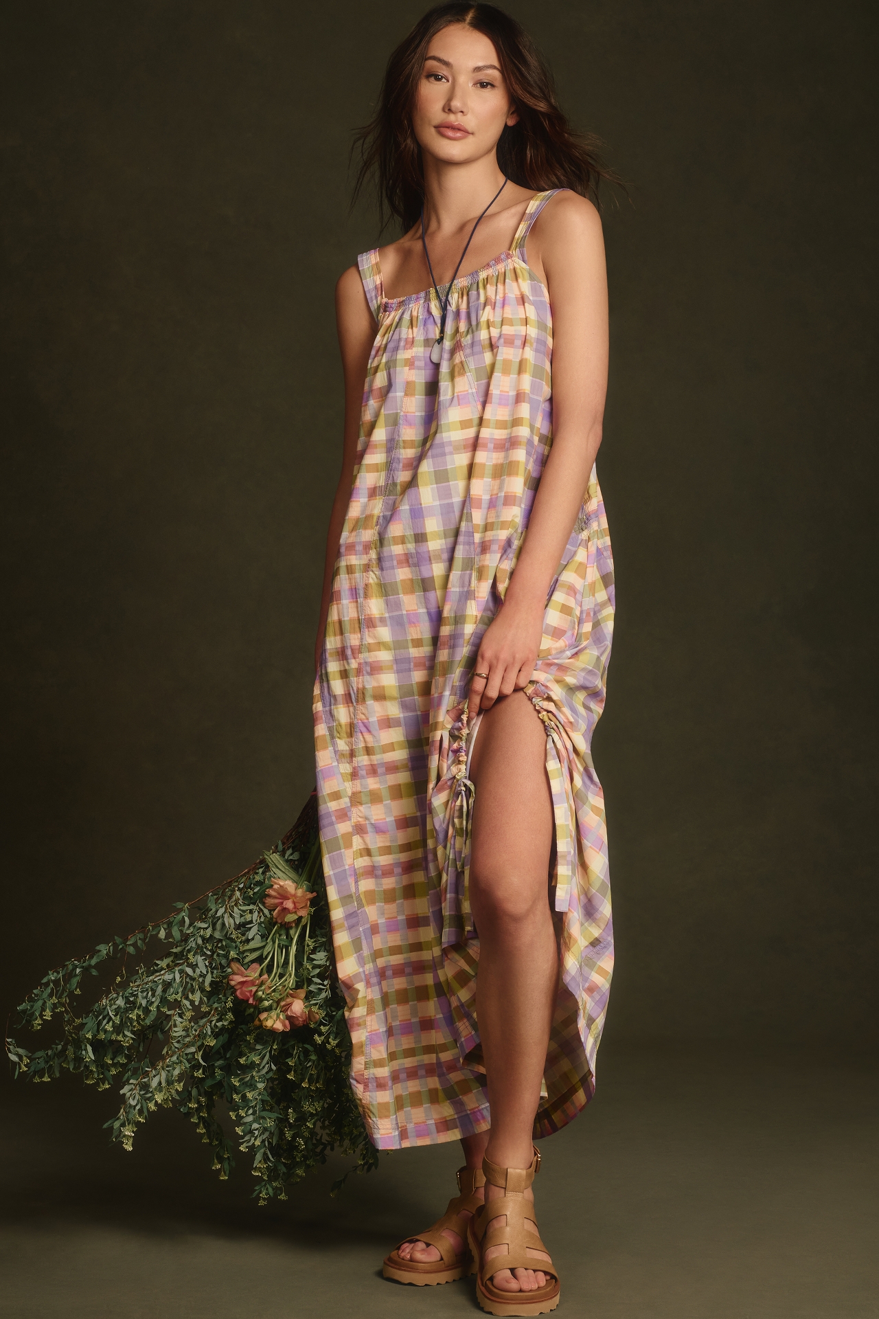 Daily Practice by Anthropologie Coming Up Midi Dress