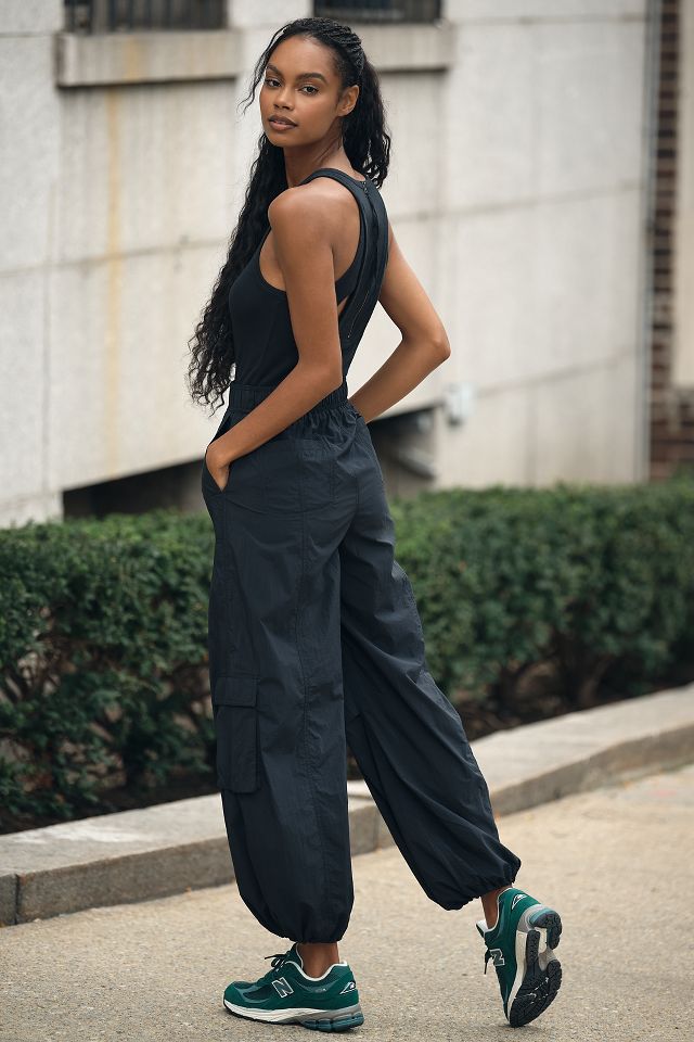 Anthropologie black jumpsuit clearance
