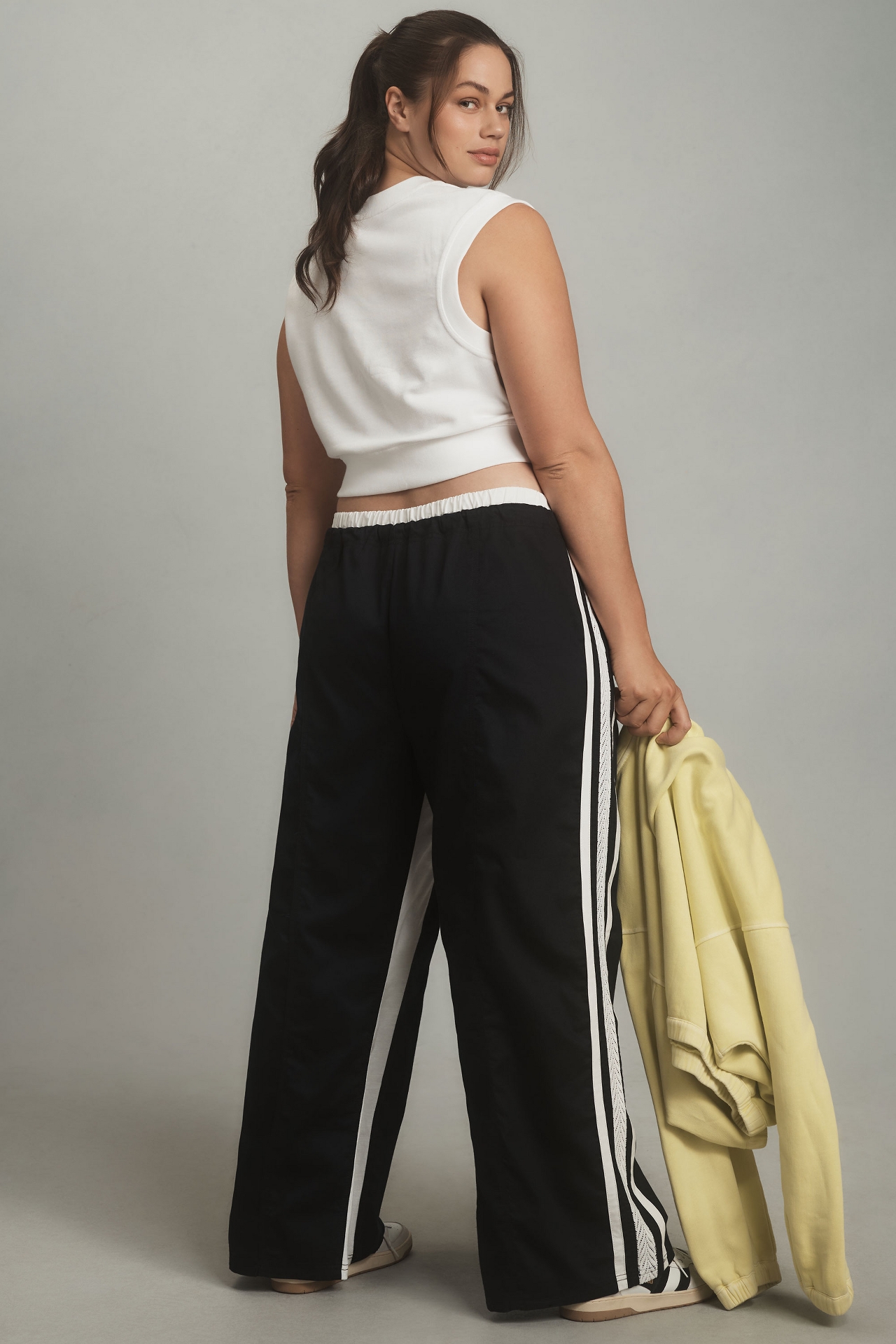 Daily Practice by Anthropologie Side-Stripe Track Pants