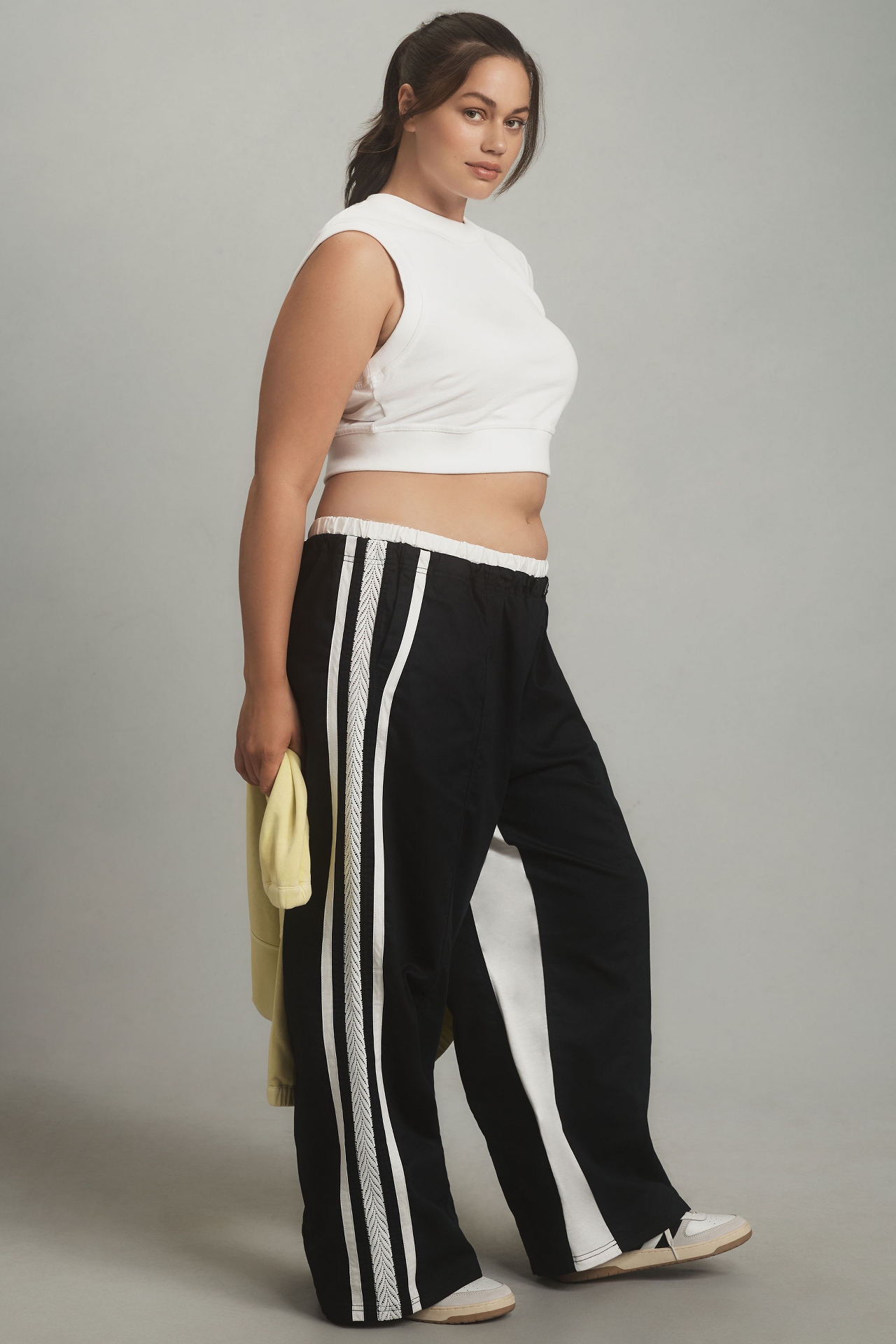 Daily Practice by Anthropologie Side-Stripe Track Pants