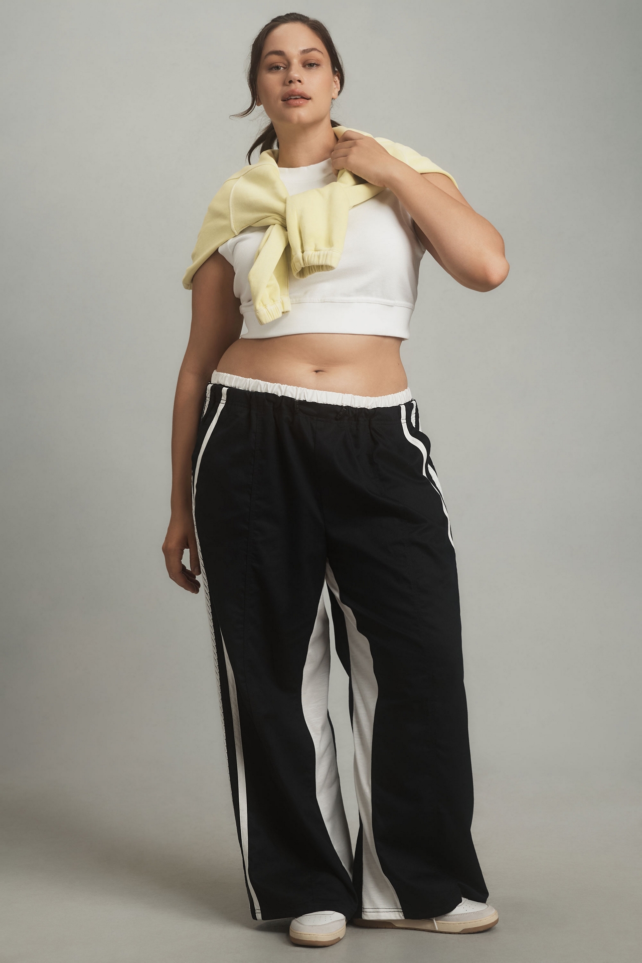 Daily Practice by Anthropologie Side-Stripe Track Pants