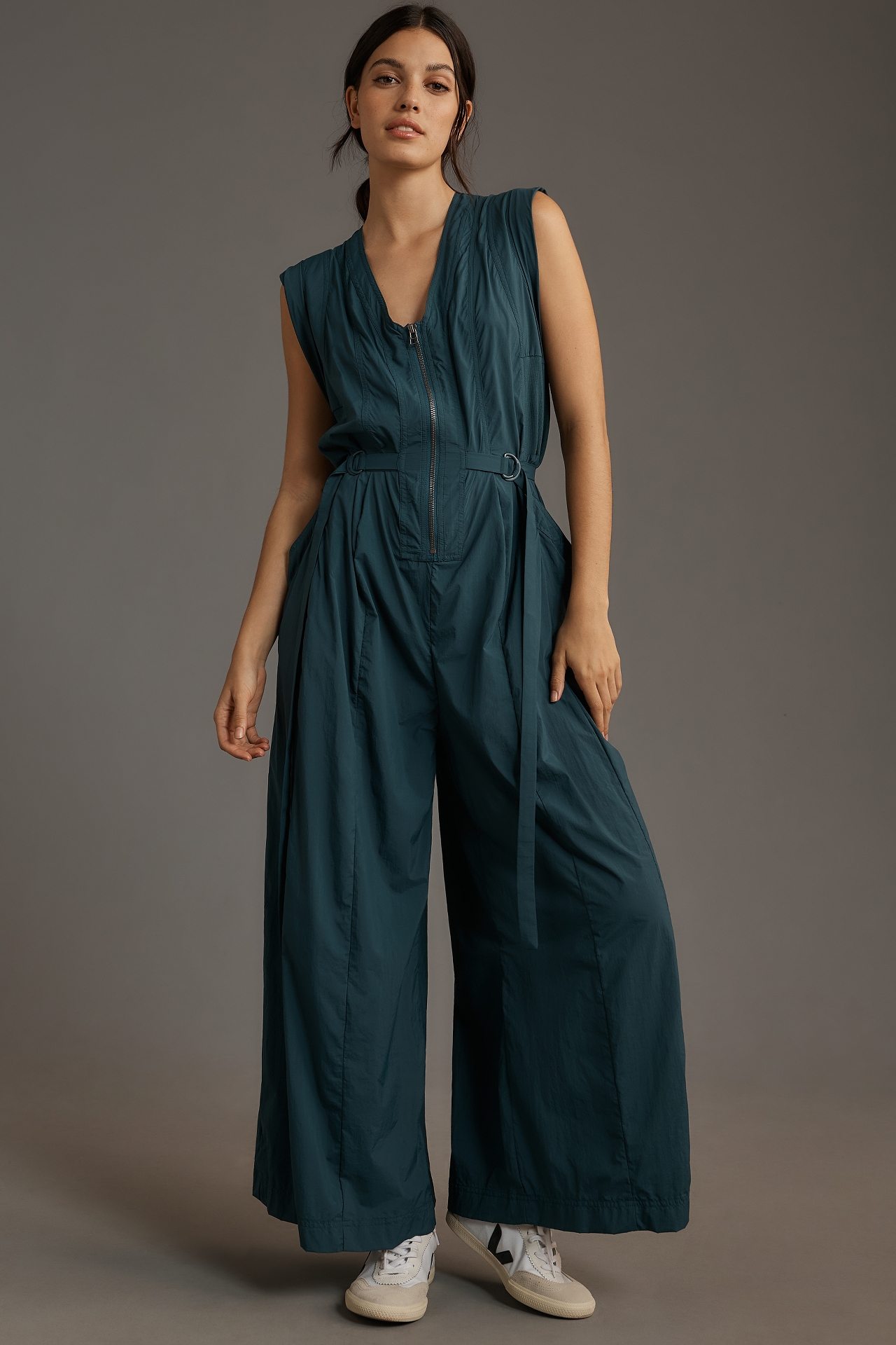 Daily Practice by Anthropologie Descent Sleeveless Jumpsuit