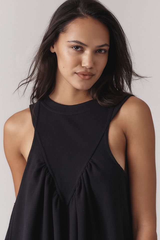 Daily Practice Sleeveless Ruched Mini Dress #3