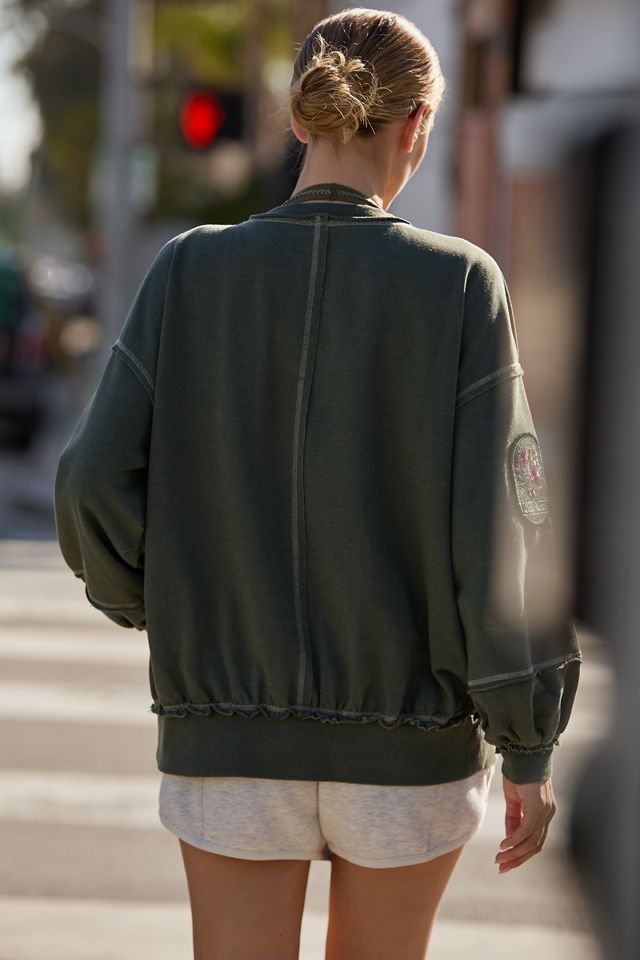 Daily Practice Park Pass Oversized Cardigan Sweatshirt #2