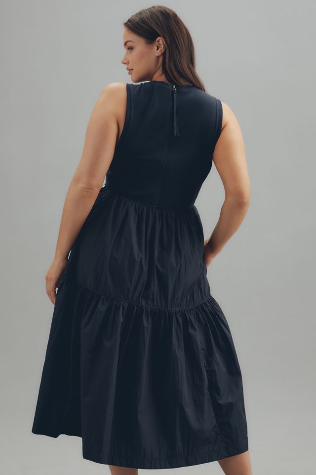 Anthropologie ★ Daily Practice Bowline Tiered Midi Dress The Bowline Tiered Midi Dress by Daily Practice | Anthropologie